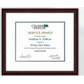 Award Certificate Framed in Studio Line Frame (13"x15")